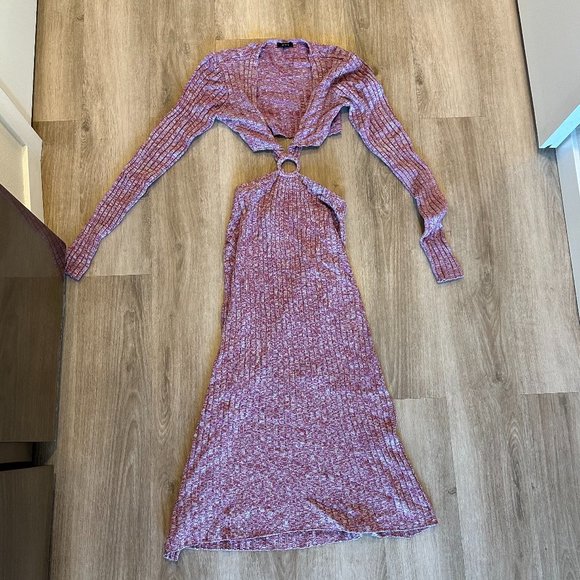 AFRM Maeve Dress- Pink - Picture 2 of 5